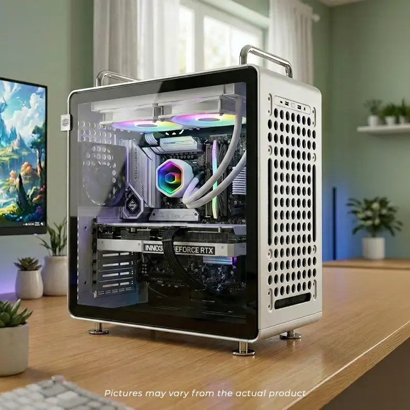 Phantom RTX5060 8GB GAMING PC W/ 27" FHD 120Hz Monitor