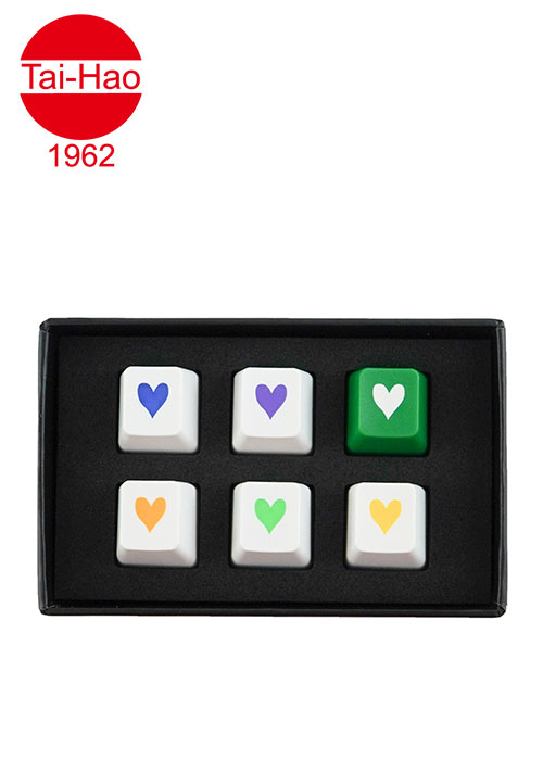 Tai-Hao 6-Keys ABS Heart Set - Green