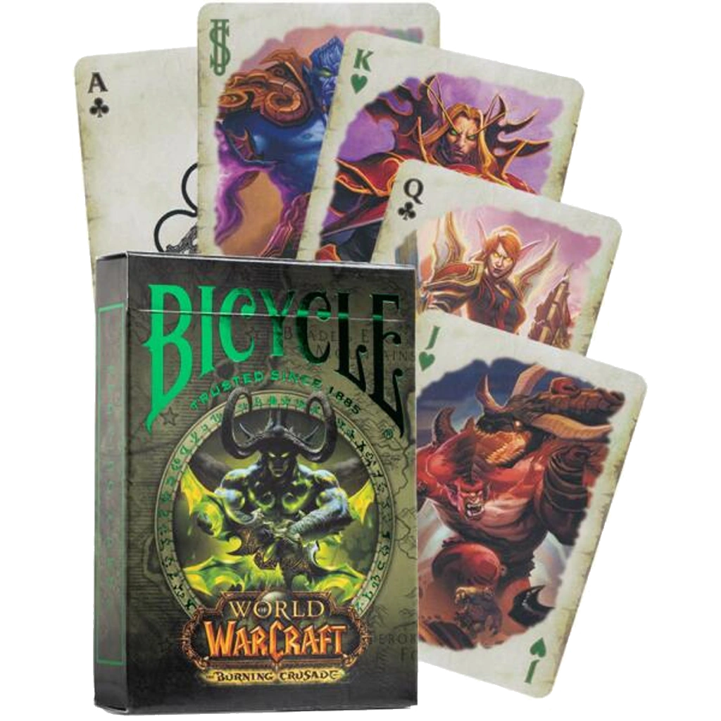 BICYCLE World Of War Craft Burning Crusade Playing Card