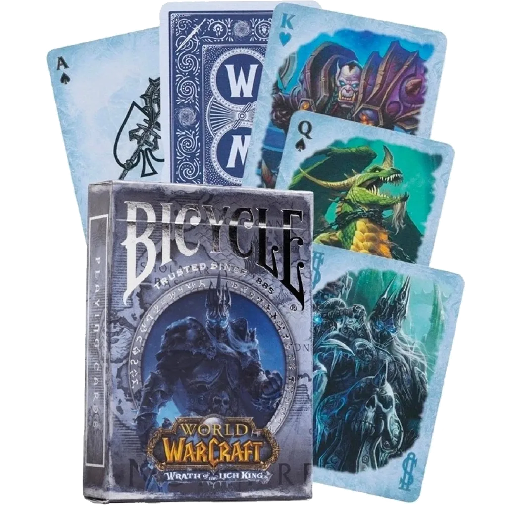 BICYCLE World Of Warcraft Wrath The Lich King Playing Card