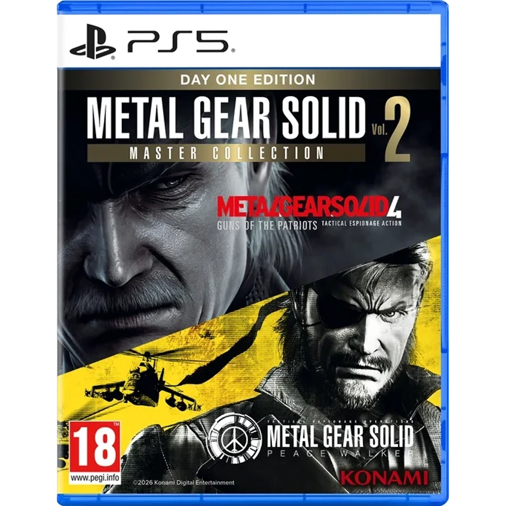PS5 Metal Gear Solid 2 Master Collection Day One Edition