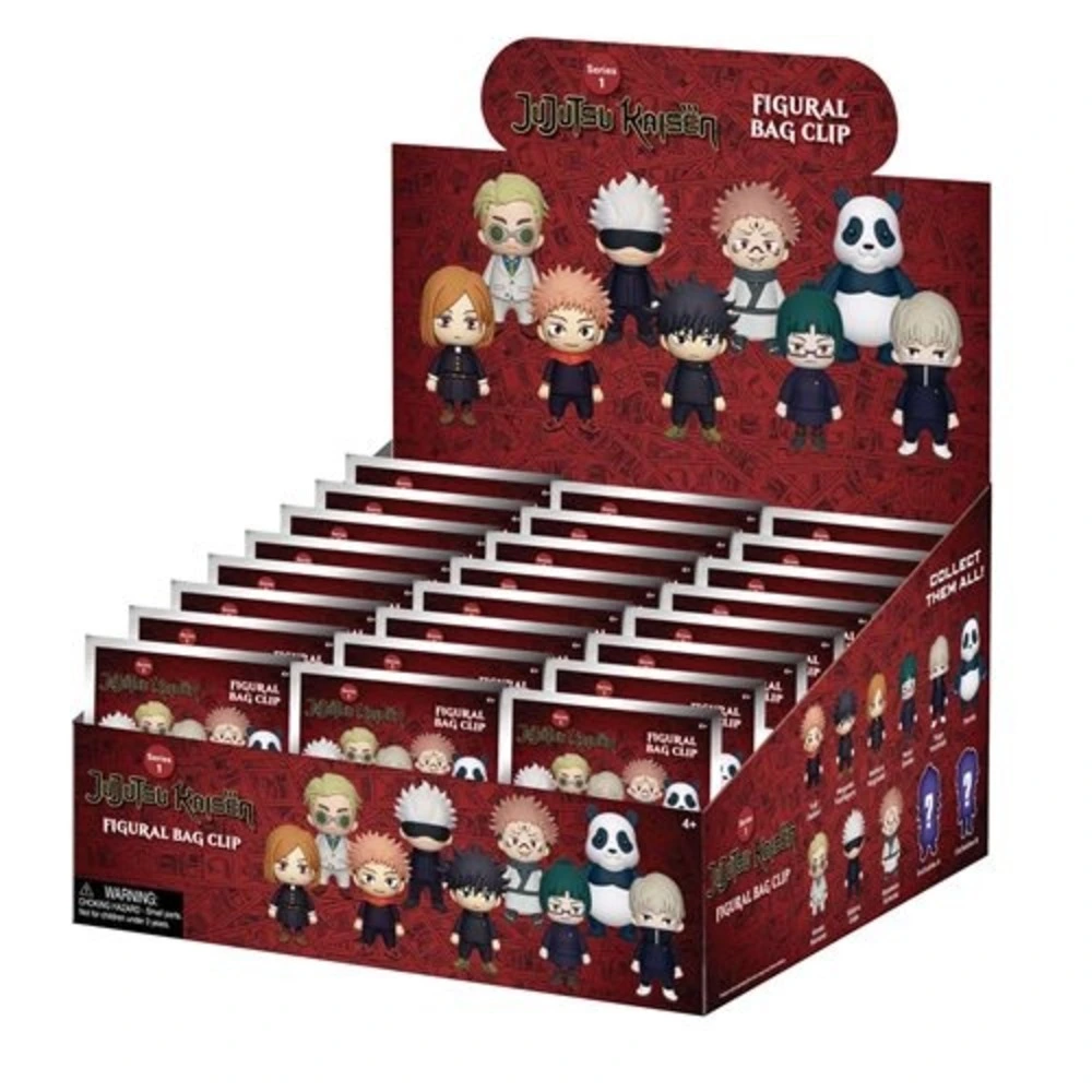 Monogram Jujutsu Kaisen 3D Foam Bag Clip, Series 1
