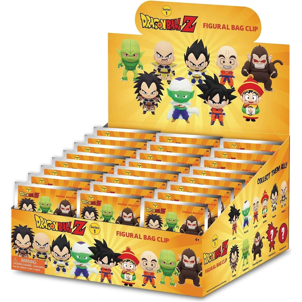 Monogram Dragonball Z 3D Foam Bag Clip, Series 1