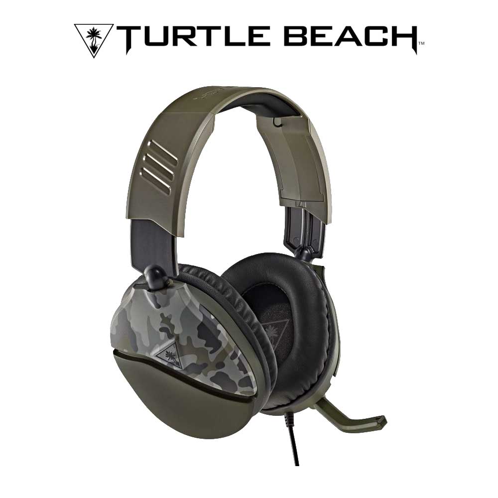 Turtle Beach Recon 70 Gaming Headset – Green Camo
