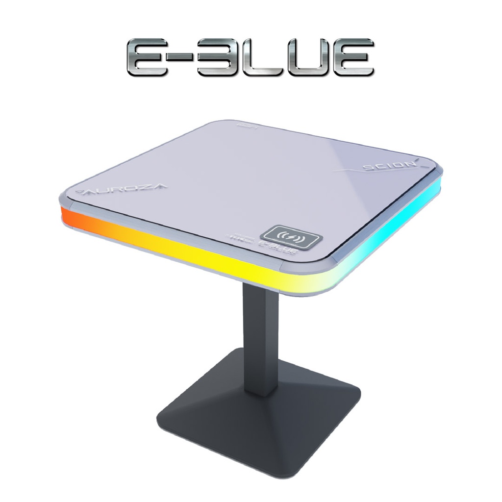 E-Blue EDT001-S Smart RGB Multi-Functional Table (Square) - White