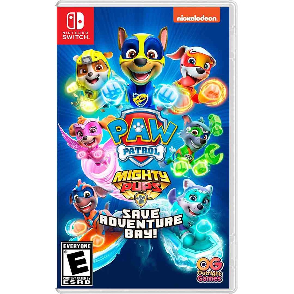 NS PAW Patrol Mighty Pups Save Adventure Bay NTSC