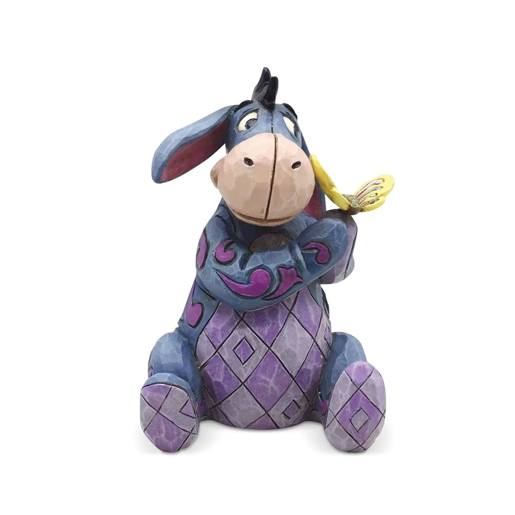Disney - Winnie The Pooh Eeyore Holding Butterfly Statue
