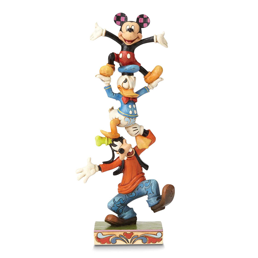 Disney - Goofy, Donald & Mickey Statue