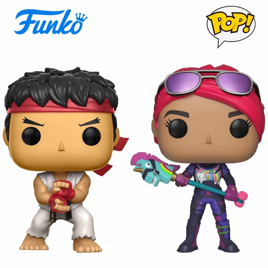 Funko POP! Fortnite: 2-Pack Ryu & Brite Bomber - Vinyl Figures