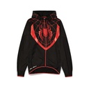 Difuzed Spider-Man - Miles Morales - Men'S Zipper Hoodie - XL