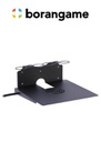 PS4 & Xbox Wall Mount 2 Controller Holders & Headphone - Black (Borangame)
