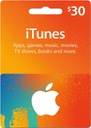 iTunes $30
