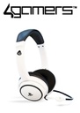 4Gamers PS4 PRO4-40 Wired Stereo Gaming Headset - White