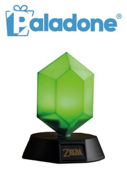 [614660] Paladone Green Rupee 3D Light  Multi-Colour Icon Light BDP