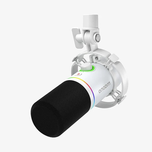 [695668] Maonocaster PD 200X Gaming RGB Microphone– White