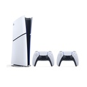 PS5 Slim Console Digital - Two Dualsense Wireless Controller Bundle