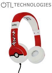 [676591] OTL Pokemon Pokeball Junior Headphones