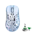 WLMOUSE × The Swords Magnesium Alloy Wireless Gaming Mouse Ice Blue