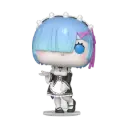 Funko Pop! Pop! Animation: Re:Zero - Rem W/ Chase