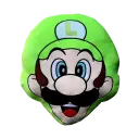 LYO Super Mario Luigi Happy Face 3D Cushion