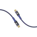 Promate 100W Ultra-Fast USB-C Cable With Transparent Shells