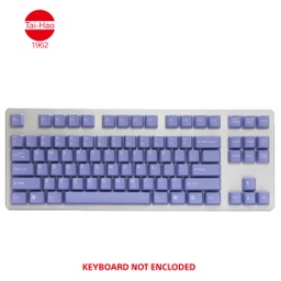 [677742] Tai-Hao 104-Keys ABS Double Shot -Keycap Set - Lavender Purple
