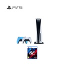 PS5 Console+ GT7+ Blue Controller Bundle