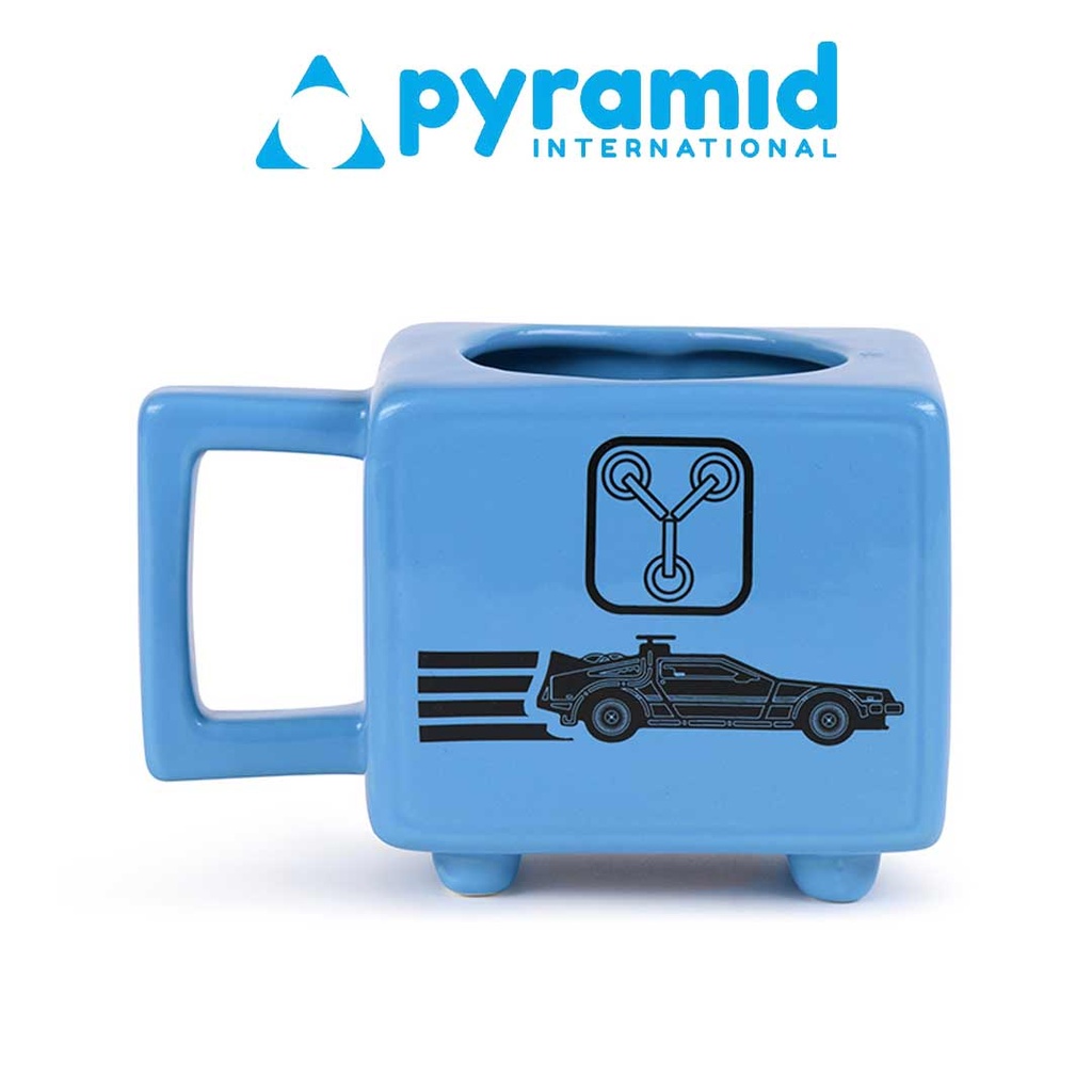 Pyramid - BACK TO THE FUTURE (FLUX CAPACITOR) RETRO TV HEAT CHANGE MUG