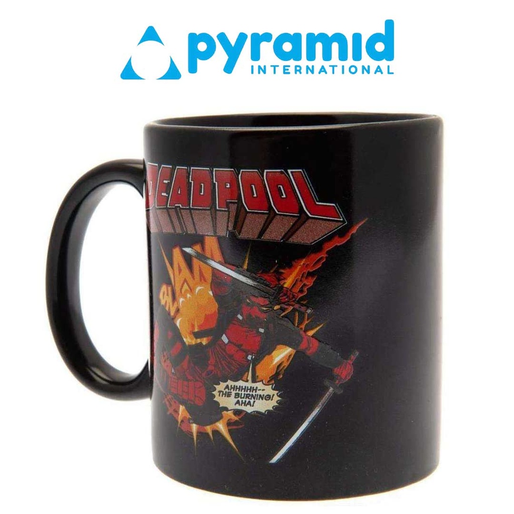 Pyramid - DEADPOOL (MERC GOALS) MUG COASTER & KEYCHAIN SET