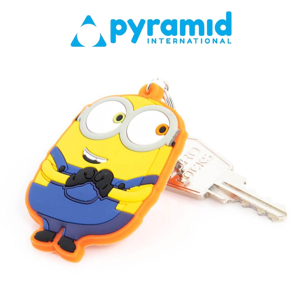 Pyramid - DELE - MINIONS: THE RISE OF GRU (BOB) RUBBER KEYCHAIN