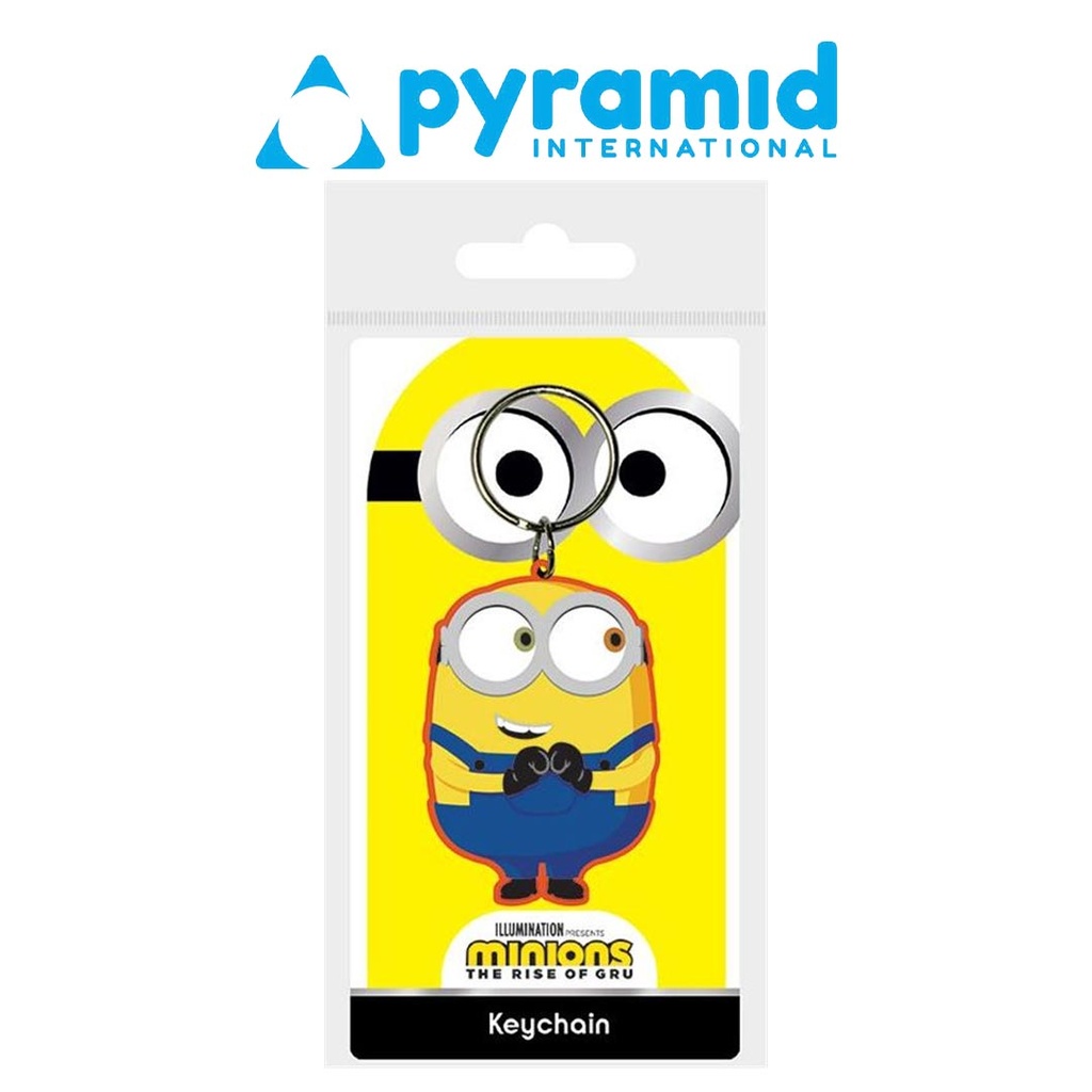 Pyramid - DELE - MINIONS: THE RISE OF GRU (BOB) RUBBER KEYCHAIN