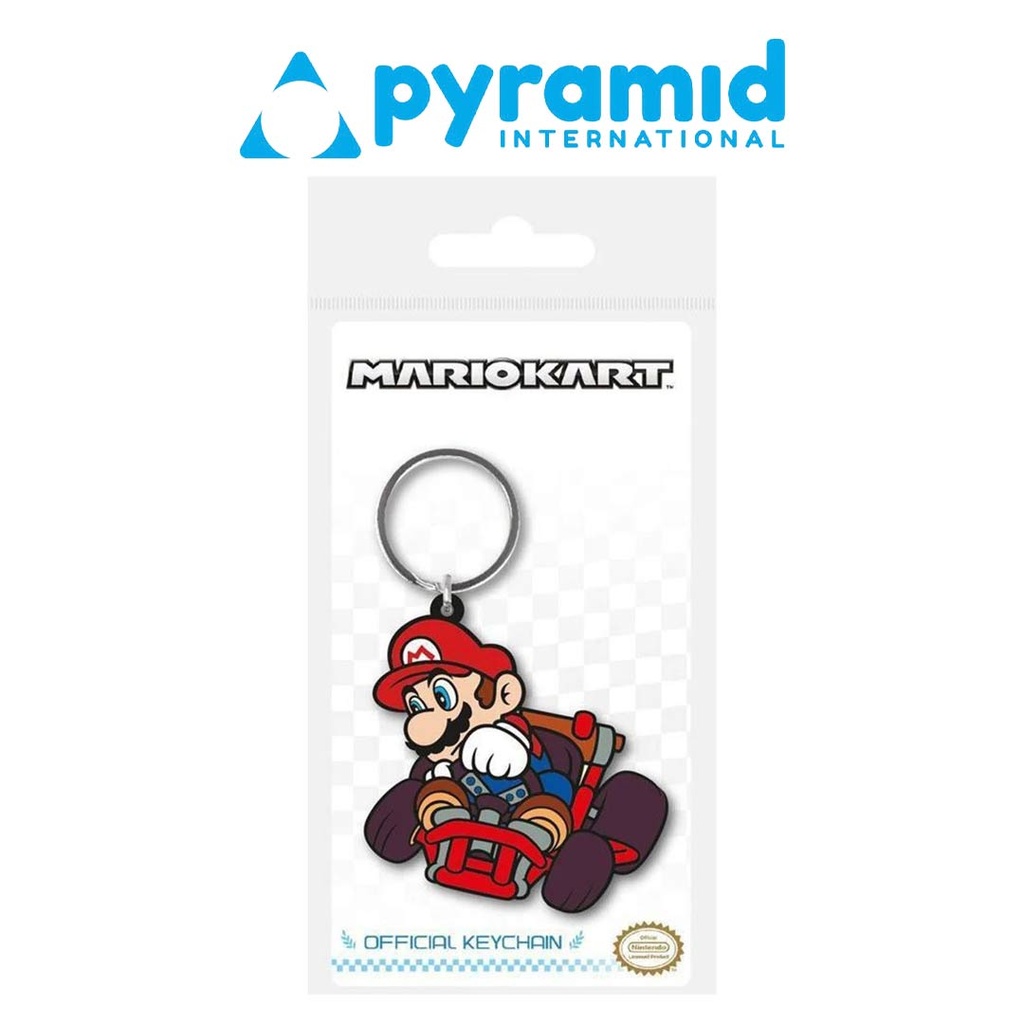 Pyramid - MARIO KART (MARIO DRIFT) RUBBER KEYCHAIN