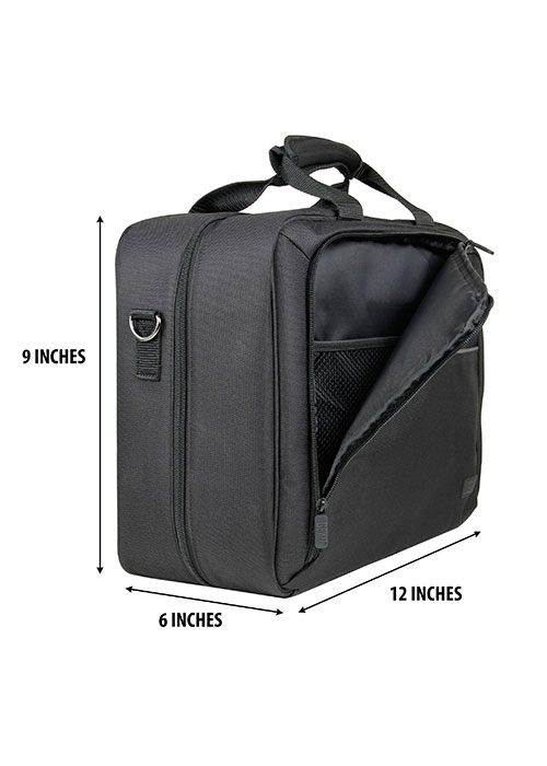 S14 Protective Adjustable Device Case- Black (USA GEAR)