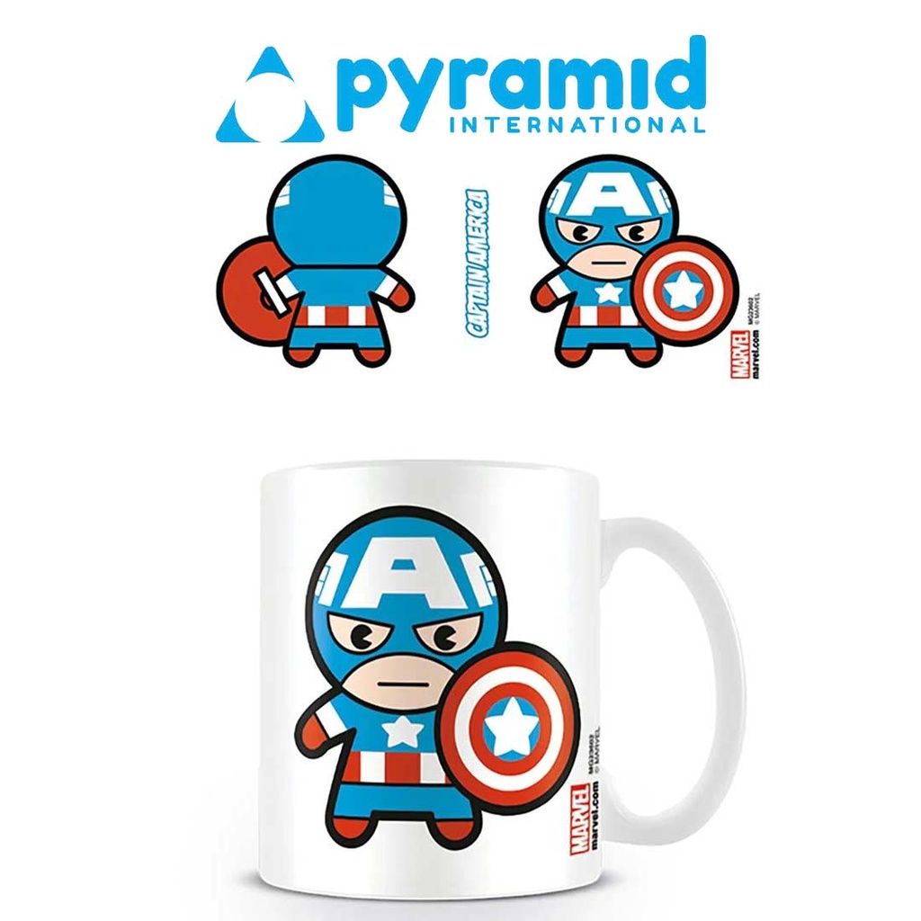 Pyramid - MARVEL KAWAII (CAPTAIN AMERICA) MUG