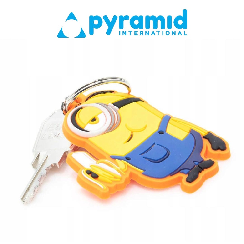 Pyramid - MINIONS: THE RISE OF GRU (STUART BANANA) RUBBER KEYCHAIN