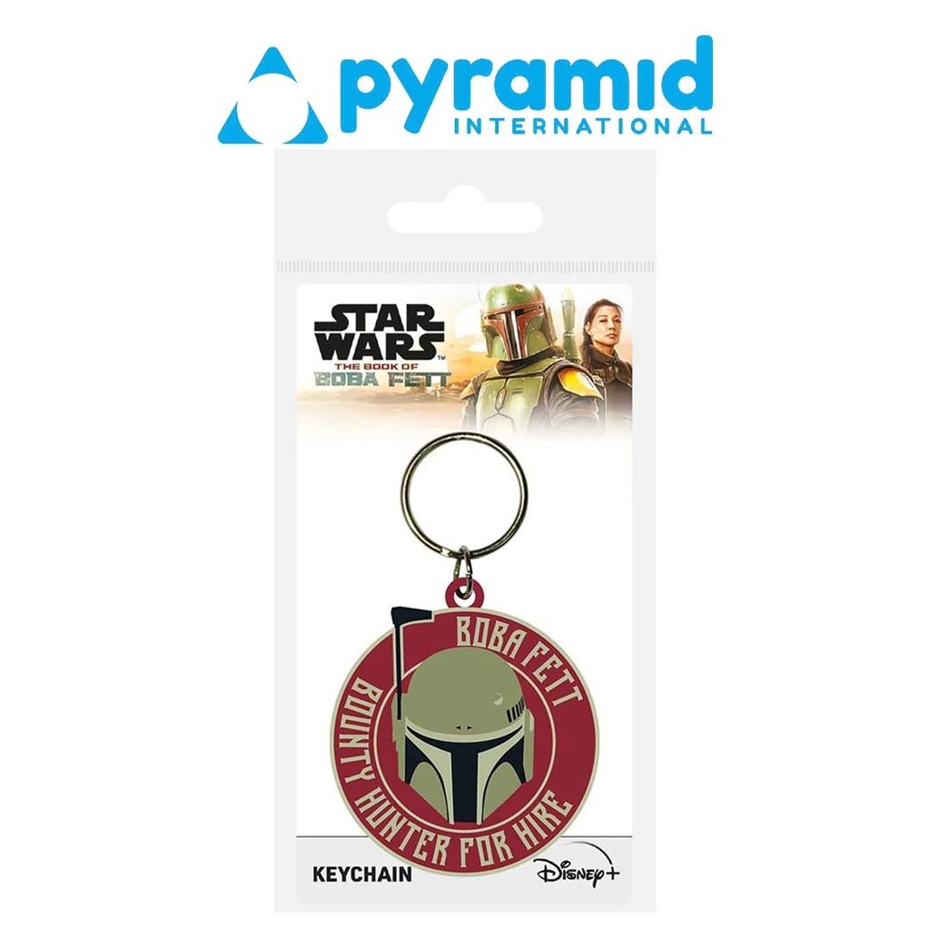 Pyramid - STAR WARS (THE BOOK OF BOBA FETT) RUBBER KEYCHAIN