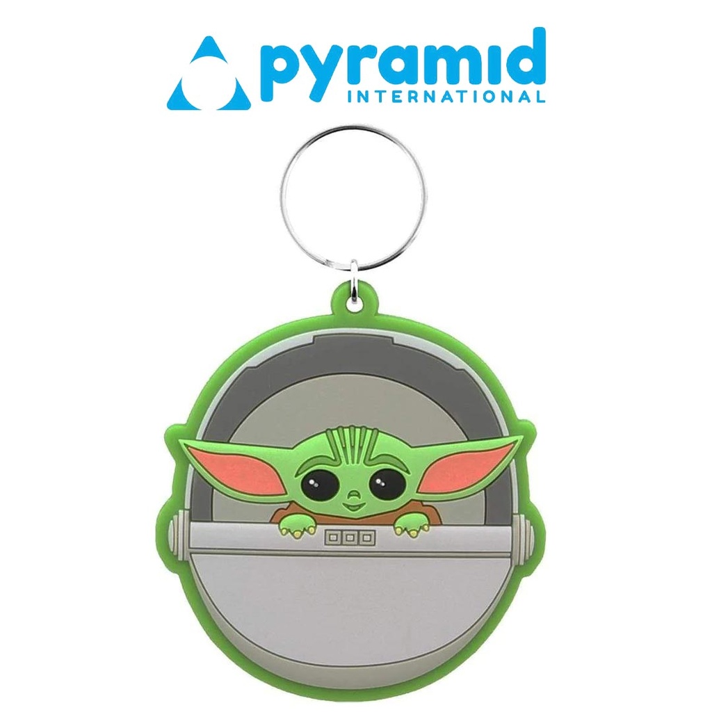 Pyramid - STAR WARS: THE MANDALORIAN (THE CHILD) RUBBER KEYCHAIN
