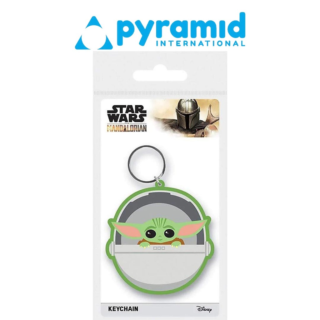 Pyramid - STAR WARS: THE MANDALORIAN (THE CHILD) RUBBER KEYCHAIN