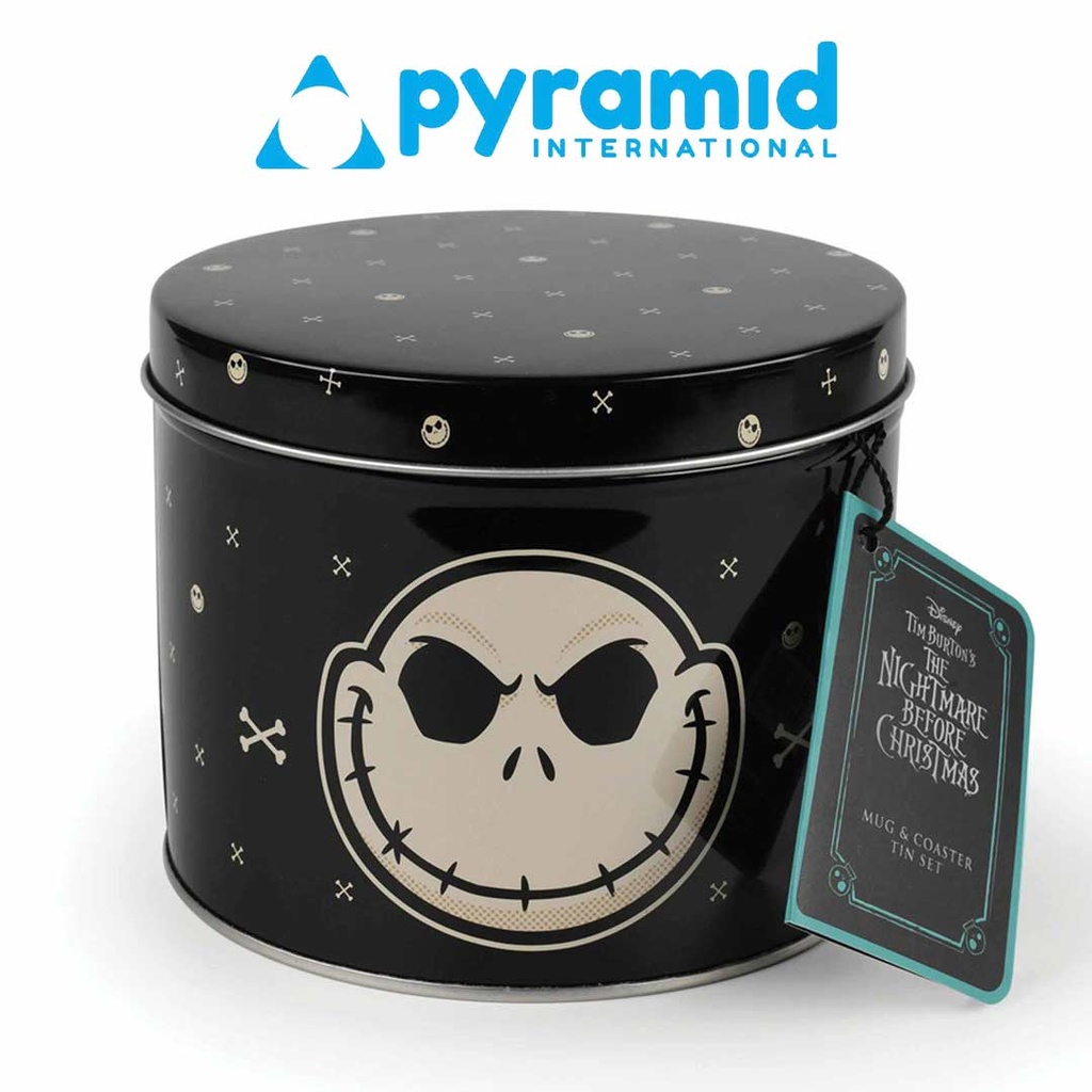 Pyramid - THE NIGHTMARE BEFORE CHRISTMAS (CHEERS AND FEARS) MUG AND TIN SET