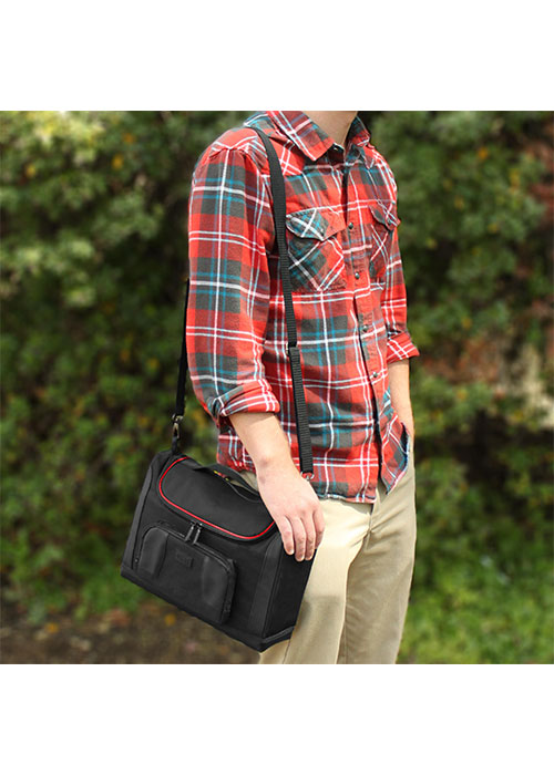 S7 Pro Portable Projector Carrying Case - Red (USA GEAR)