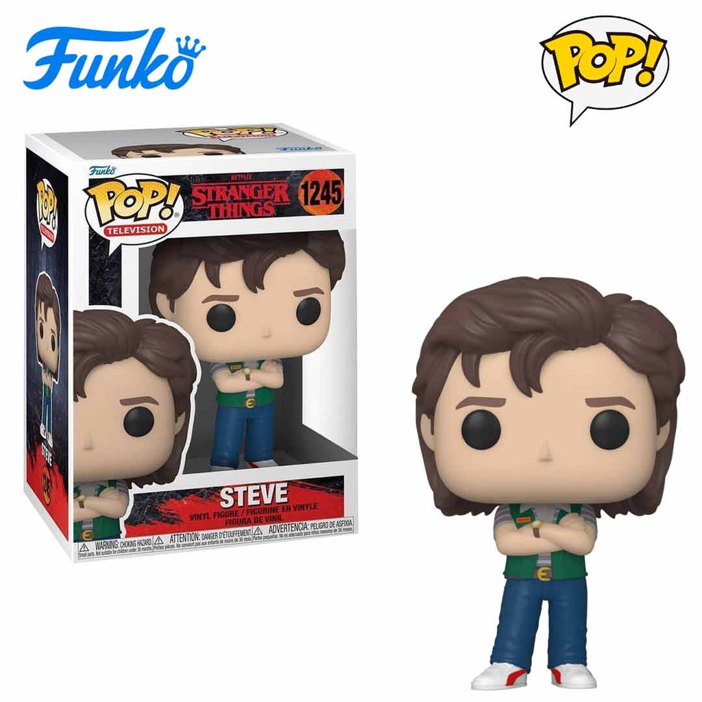 Funko Pop! TV: Stranger Things - Steve Vinyl Figure