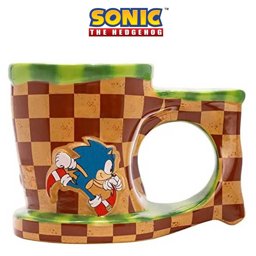 Sonic The Hedgehog 3D Coffee Mug 250ml Gift Boxed