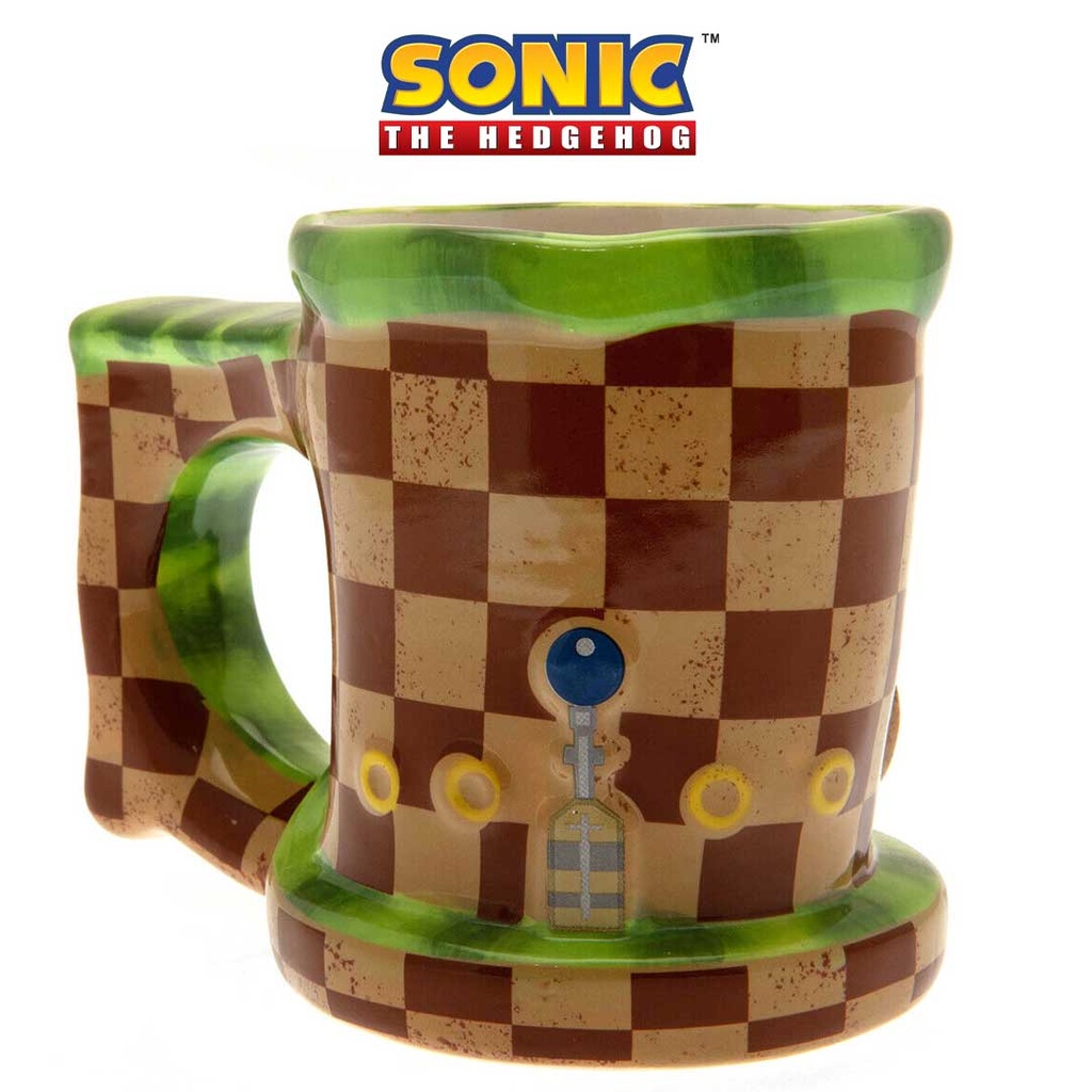 Sonic The Hedgehog 3D Coffee Mug 250ml Gift Boxed