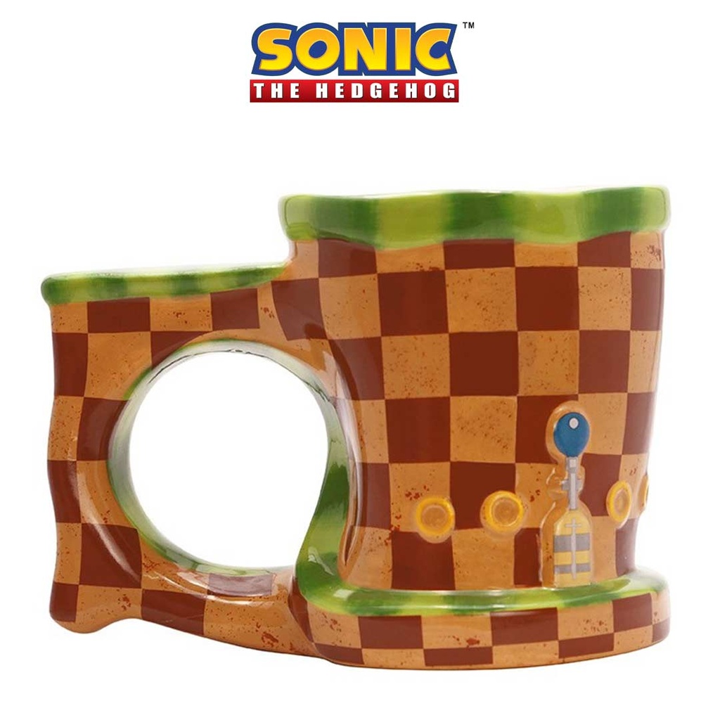 Sonic The Hedgehog 3D Coffee Mug 250ml Gift Boxed