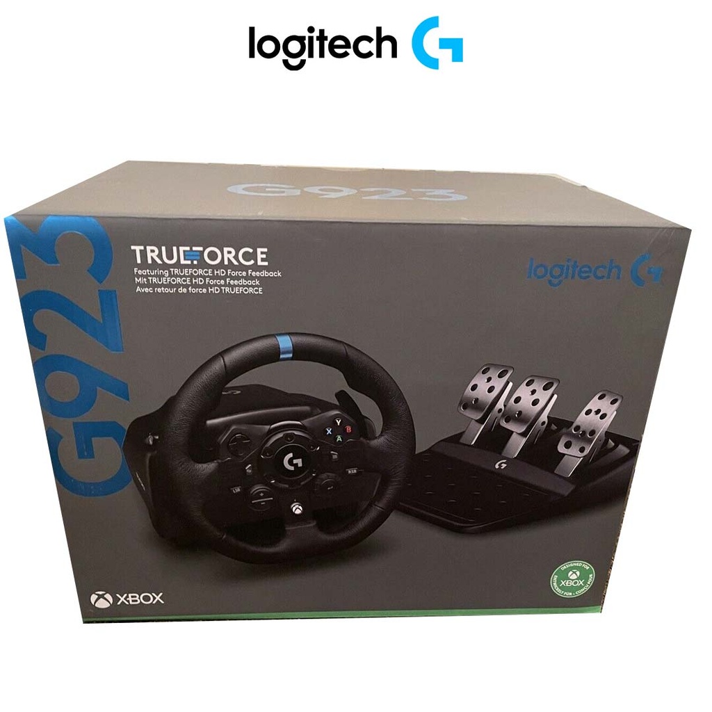 Logitech G923 Racing Wheel And Pedals (Xbox One & PC)