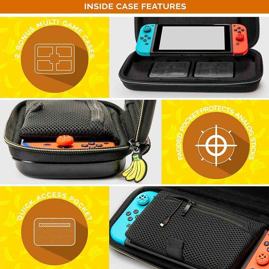 NS Game Traveler Deluxe Travel Case - Donkey Kong