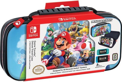 NS Game Traveler Deluxe Travel Case - Mario Kart