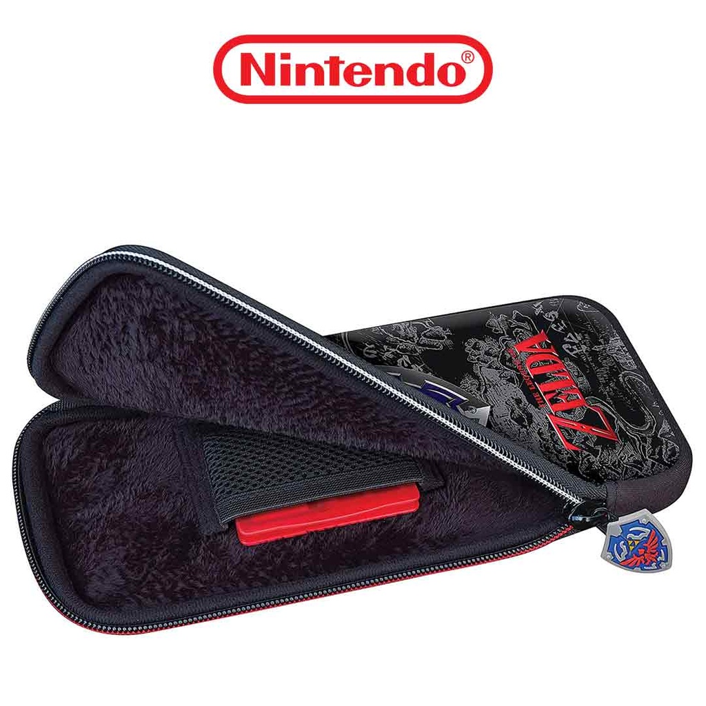 NS Game Traveler Slim Travel Case - Zelda Hyrule Shield