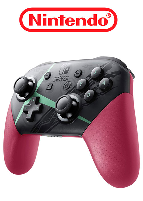 NS Pro Controller Xenoblade Chronicles 2 Edition