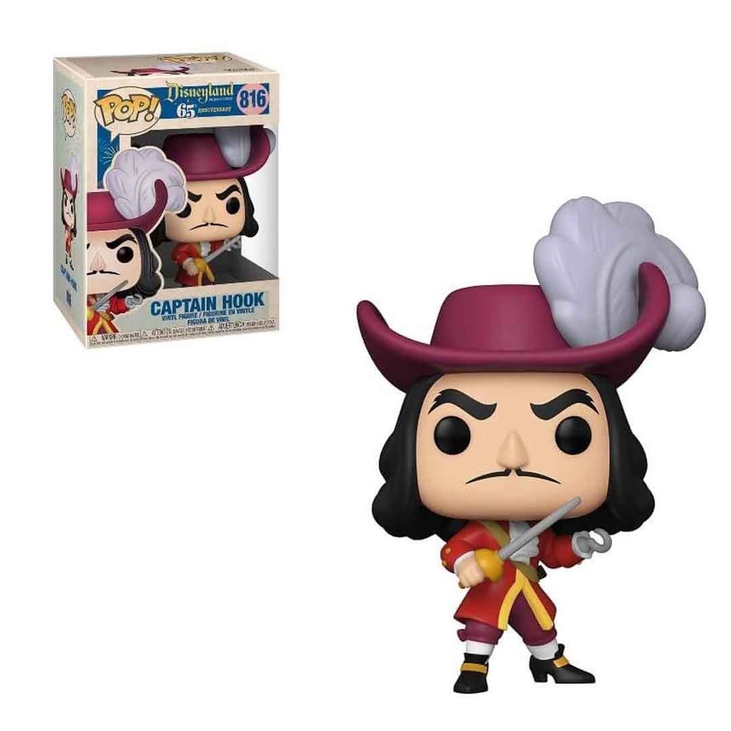 Funko Pop!  Pop Disney: Villains- Captain Hook 57348